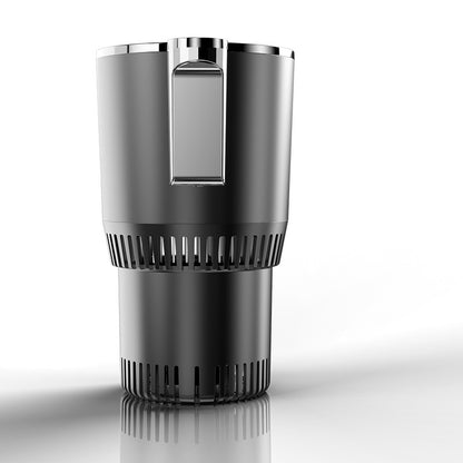 2-in-1 12V Car Heating & Cooling Cup Holder – Digital Temperature Display