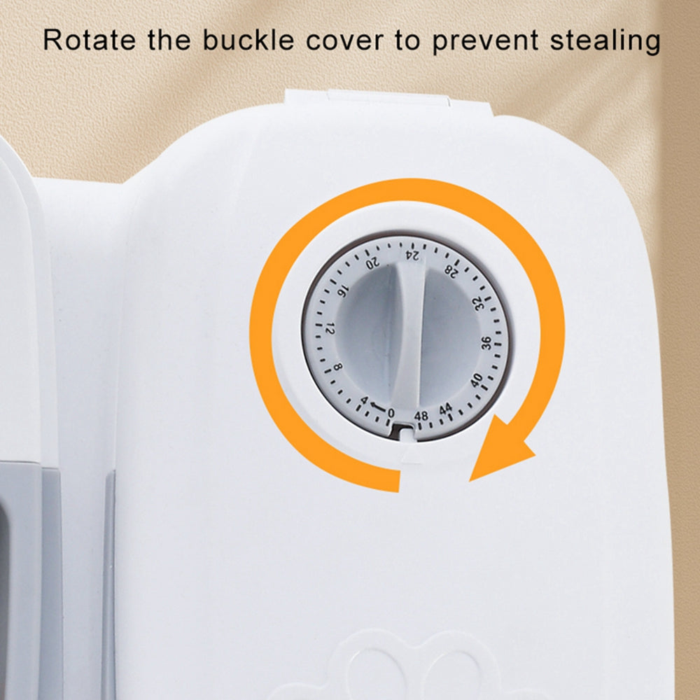 Smart Automatic Pet Food Dispenser for Cats & Dogs with Timer