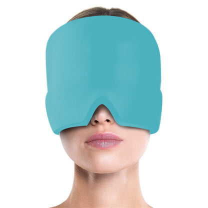 Migraine Relief Hat Cold Therapy Ice Pack Head Wrap Mask