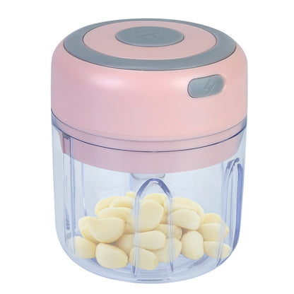 Mini Electric Garlic & Food Chopper  Cordless & Rechargeable