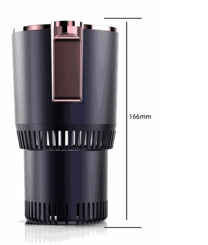 2-in-1 12V Car Heating & Cooling Cup Holder – Digital Temperature Display