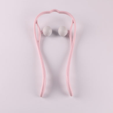 Manual Six-Wheel Neck Massager Roller for Pain & Stress Relief