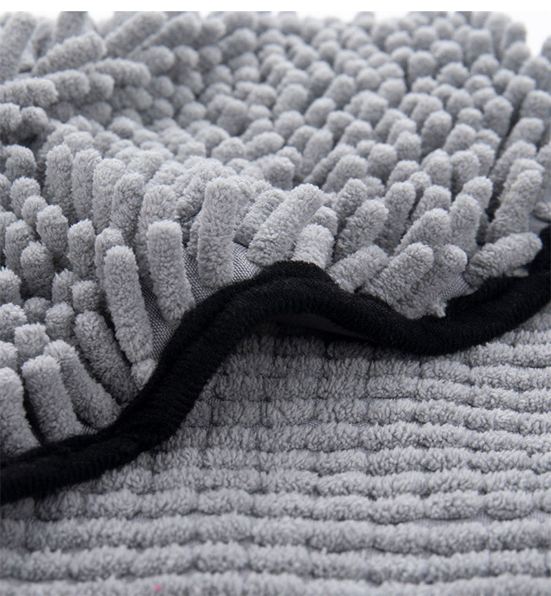 Quick Dry Microfiber Pet Bath Towel for Dogs & Cats Super Absorbent