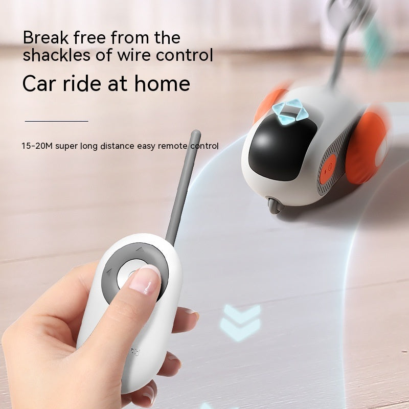 Automatic Interactive Cat Toy Car Remote Control