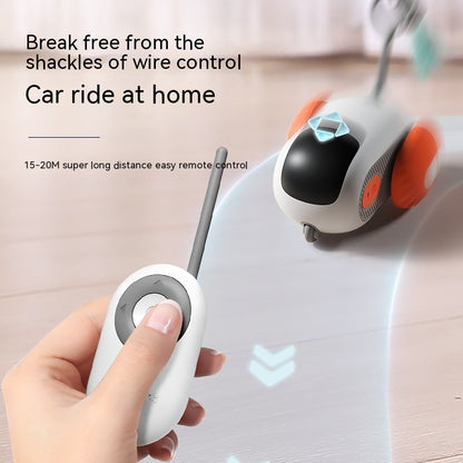 Automatic Interactive Cat Toy Car Remote Control