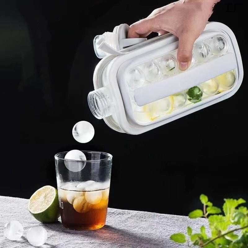 Portable Quick Release Ice Ball Cold Kettle 2-in-1 Summer Kitchen Gadgets