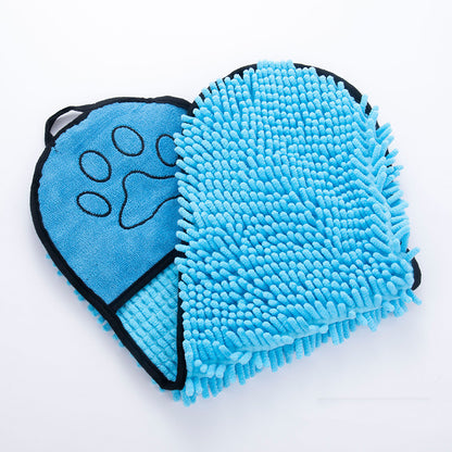 Quick Dry Microfiber Pet Bath Towel for Dogs & Cats Super Absorbent