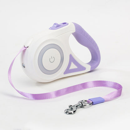 Automatic Retractable Dog Leash with Collar for Small & Medium Dogs