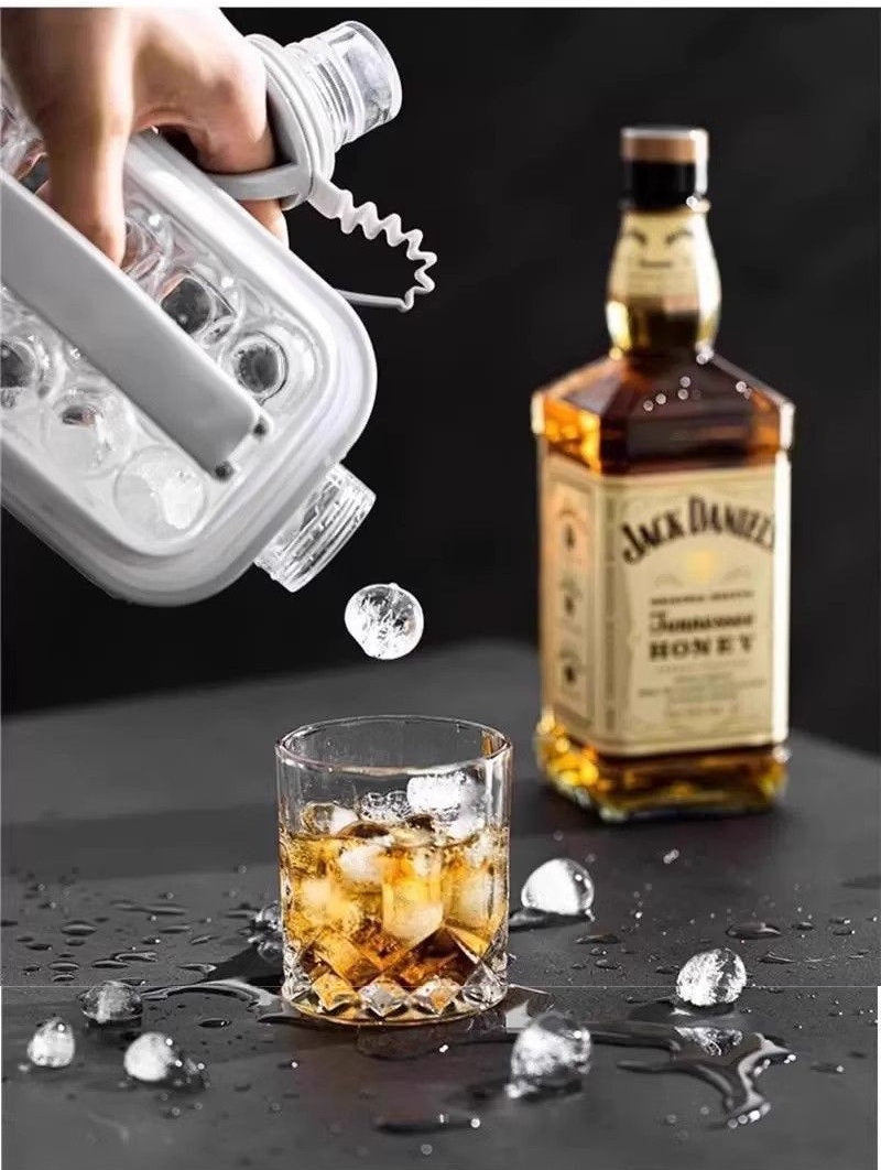 Portable Quick Release Ice Ball Cold Kettle 2-in-1 Summer Kitchen Gadgets