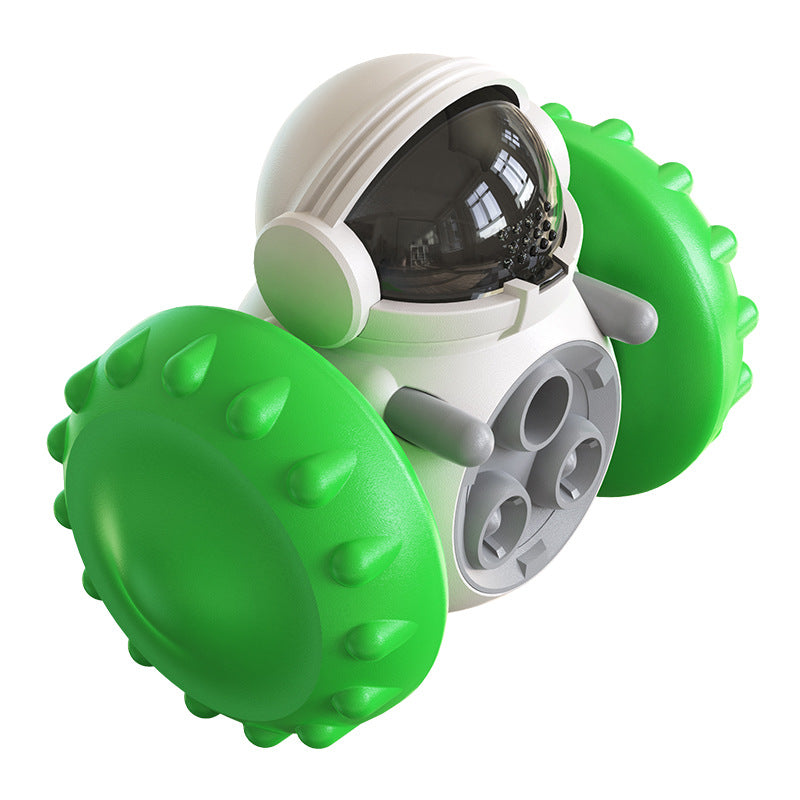 Smart Slow Food Dog Cat Toy Balance Car Interactive