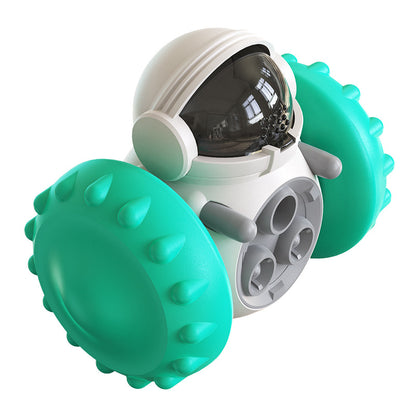 Smart Slow Food Dog Cat Toy Balance Car Interactive