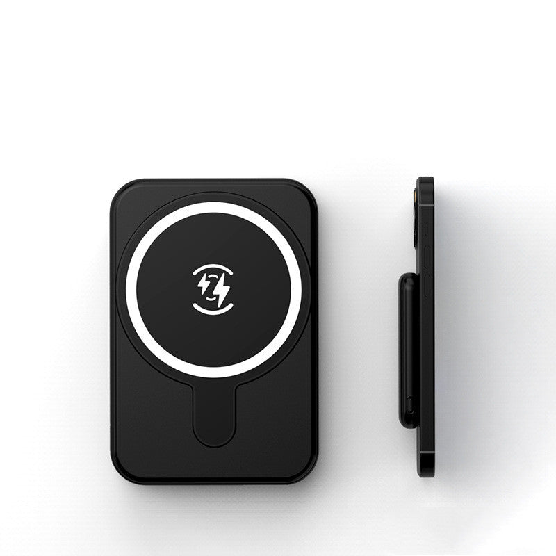 Mini Magnetic Wireless Charger – 5000mAh Portable Power Bank