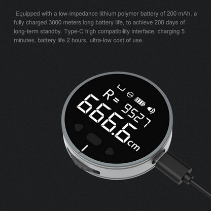 Digital Distance Measuring Tool – Accurate Electronic Tape Ruler