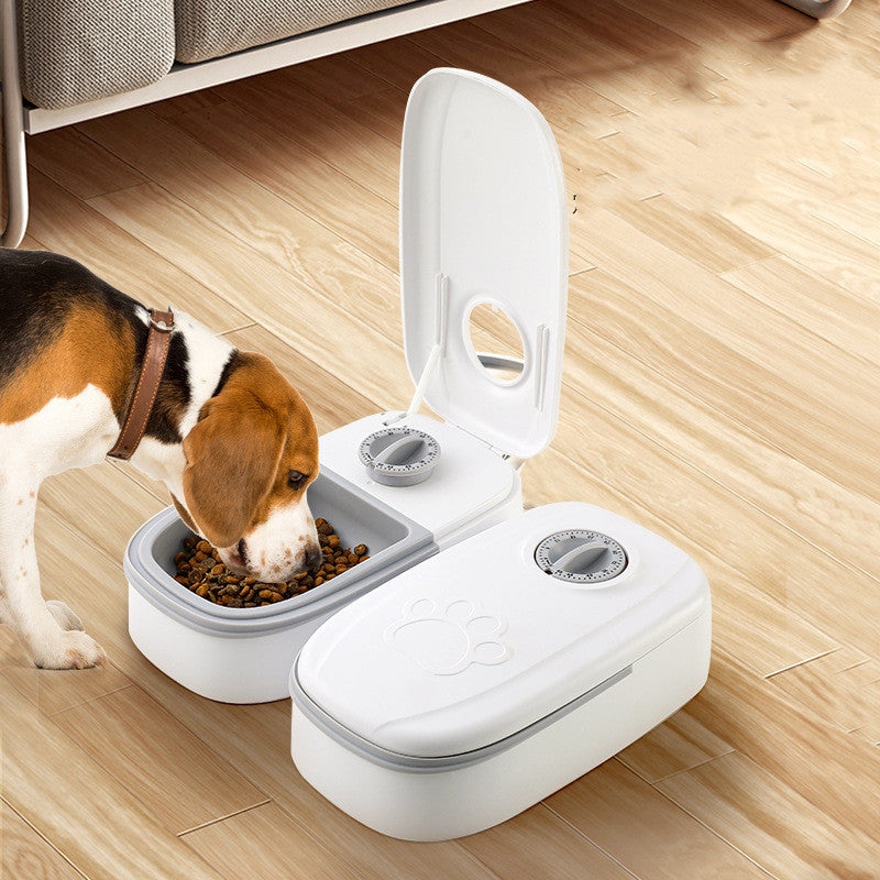 Smart Automatic Pet Food Dispenser for Cats & Dogs with Timer