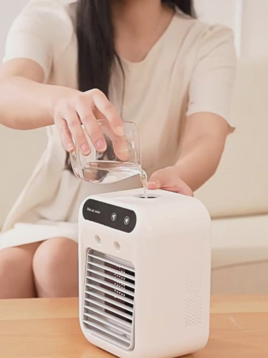 Portable Air Conditioner & Water Cooling Fan for Home, Office & Car